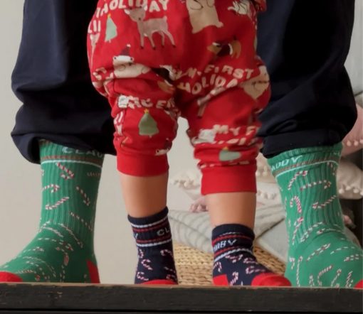 MDMD - Socken "BABY CLAUS", Navy