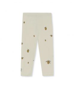 Konges Sløjd - Baby Leggings, Lemon, Biobaumwolle