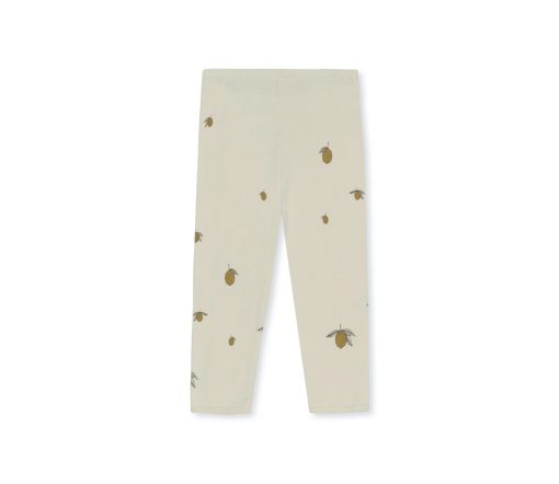 Konges Sløjd - Baby Leggings, Lemon, Biobaumwolle