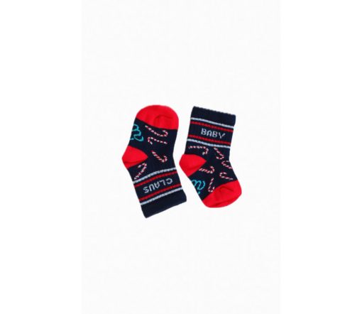 MDMD - Socken "BABY CLAUS", Navy – Bild 3