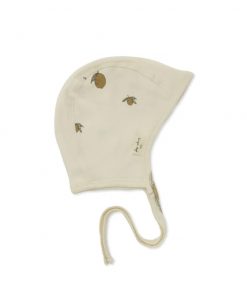 Konges Sløjd - Baby Haube, Lemon, Biobaumwolle