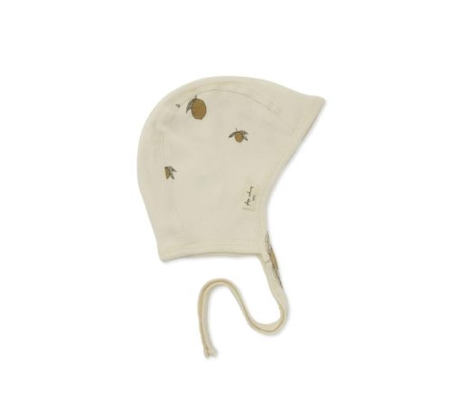 Konges Sløjd - Baby Haube, Lemon, Biobaumwolle