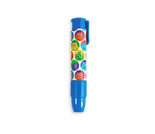 OOLY - Click-It Radiergummi, Monsters, Blau