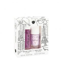 Nailmatic - Nagellack/Lip Gloss 2er Set "FAIRYTALE", Elliot, Blackberry, vegan