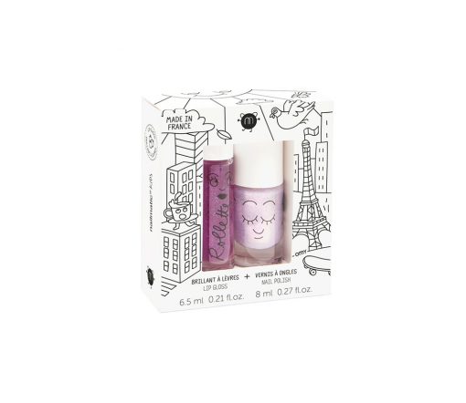 Nailmatic - Nagellack/Lip Gloss 2er Set "FAIRYTALE", Elliot, Blackberry, vegan