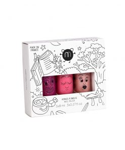Nailmatic -  Nagellack 3er Set "MAGIC FOREST" - Sheepy, Kitty, Peachy, vegan