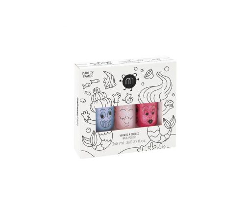 Nailmatic -  Nagellack 3er Set "MERLIN" - Merlin, Polly, Sisi, vegan