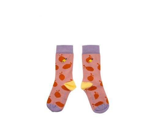 Sticky Lemon - Socken "Farmhouse", pink lemons