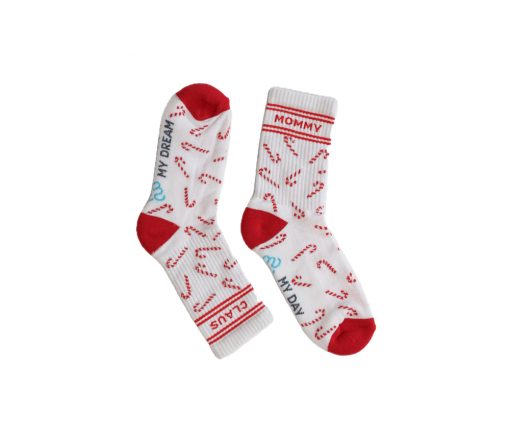MDMD - Socken "MOMMY CLAUS", white – Bild 7
