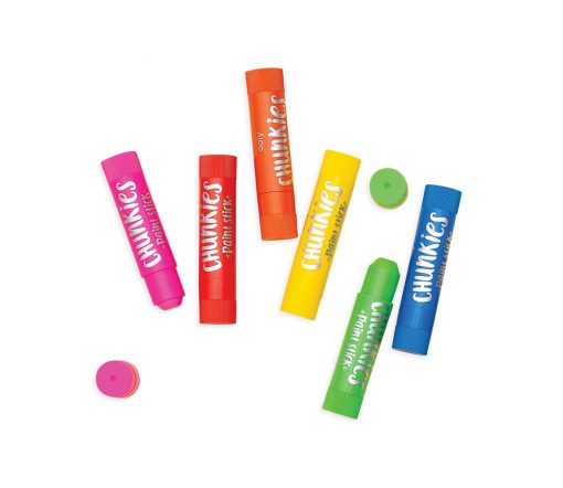 OOLY - 6 Farbstifte Neon "Chunkies" – Bild 3