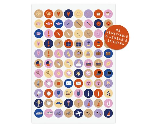 NUUKK - Familienkalender 2025 inkl. Poster + 88 Sticker – Bild 4