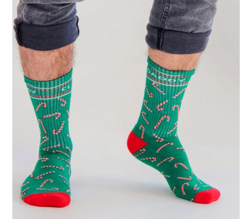 MDMD - Socken "DADDY CLAUS", green – Bild 2