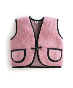 Alwero - Bodywarmer "Alpen 2.0" Junior, Biowolle, Venetian Pink, ultra light