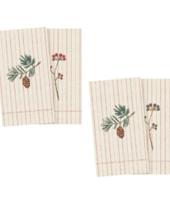Maileg -   Serviette, Brindille de noël - Groß