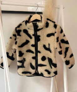 Alwero - Teddy Wolljacke LEO Junior, Biowolle, Gepard
