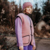 Alwero - Bodywarmer "Alpen 2.0" Adult, Biowolle, Venetian Pink, ultra light