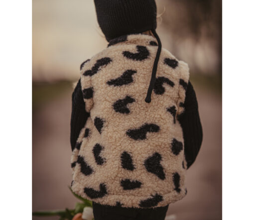 Alwero - Bodywarmer WALKES Junior, Biowolle, LEO Gepard – Bild 8