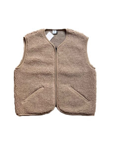 Alwero - Weste "POS" Adult, Biowolle, Tan, ultra light