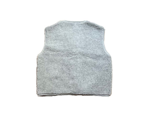 Alwero - Weste "TYB" Adult, Biowolle, Silver – Bild 5