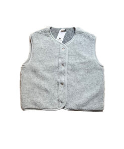 Alwero - Weste "TYB" Adult, Biowolle, Silver
