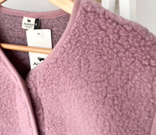 Alwero - Weste "TYB" Adult,  Venetian Pink, Biowolle Ultra Light – Bild 6