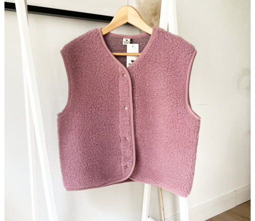 Alwero - Weste "TYB" Adult,  Venetian Pink, Biowolle Ultra Light