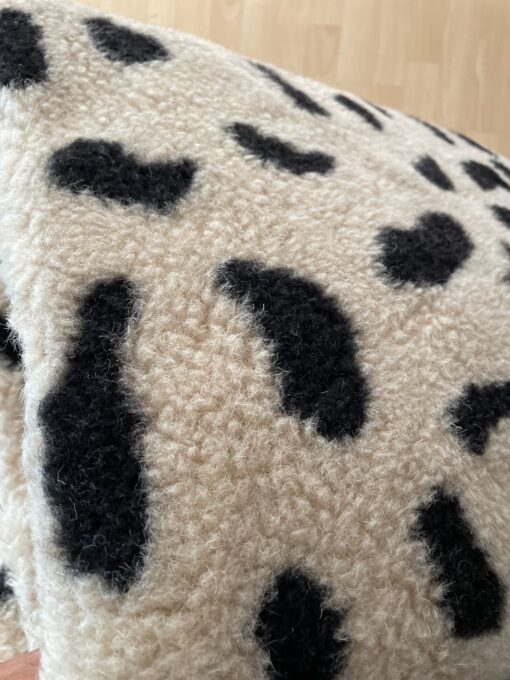 Alwero - Decke TUMBLER LEO Biowolle, Gepard – Bild 3
