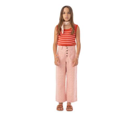PiuPiuChick - Jeans, Pink Leo Print – Bild 4