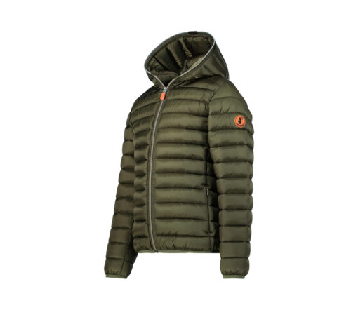 Save the Duck - Leichte Übergangsjacke mit Kapuze "HUEY", Vegan, olive green, unisex