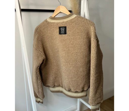 Alwero - Jacke BOOM, Tan, Biowolle, ultra light – Bild 5