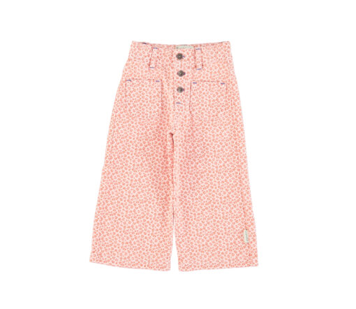 PiuPiuChick - Jeans, Pink Leo Print