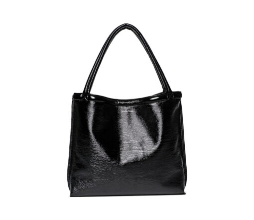 Studio Noos - Mombag Wendbar "LACK", schwarz – Bild 2