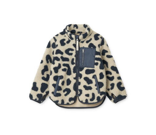 Liewood -  Teddyjacke "Nolan", Mega Leo/Mist Mix