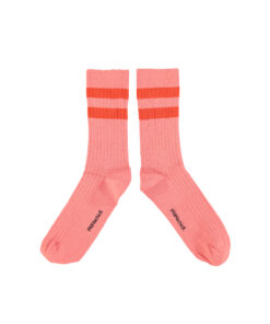 PiuPiuChick - Socken, Pink gestreift