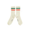 PiuPiuChick - Socken, Ecru gestreiftd