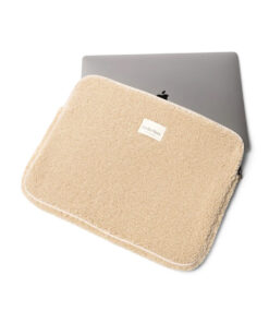 Studio Noos - Teddy Laptop-Tasche, 15 Zoll, ecru