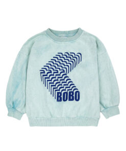 BOBO CHOSES - Sweatshirt "Shadow", hellblau