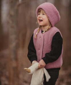 Alwero - Bodywarmer "TYB" Junior, Biowolle, Venetian Pink, ultra light