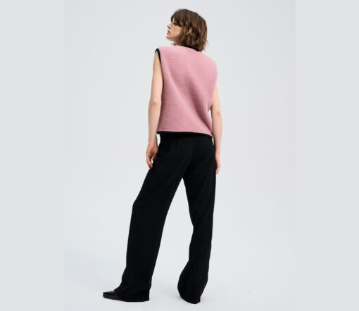 Alwero - Weste "TYB" Adult,  Venetian Pink, Biowolle Ultra Light – Bild 7