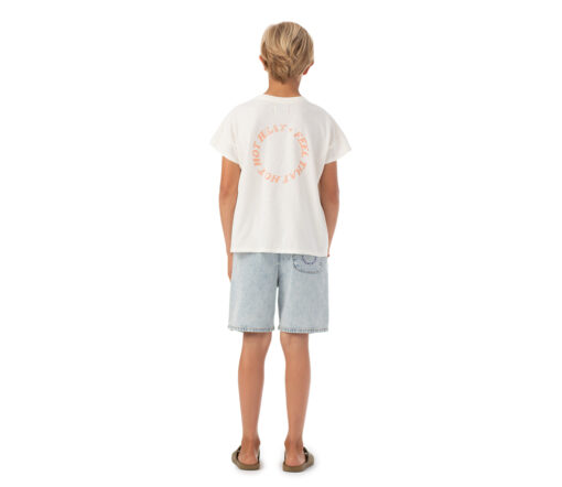 PiuPiuChick - T-Shirt "HEART", ecru, Biobaumwolle – Bild 5