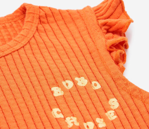 BOBO CHOSES - Top "Circle ruffled tank top", orange – Bild 4