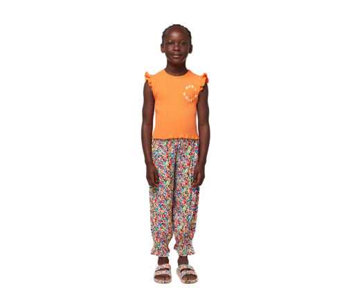 BOBO CHOSES - Top "Circle ruffled tank top", orange – Bild 3