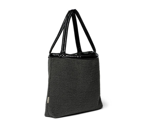Studio Noos - Mombag Wendbar "LACK", schwarz – Bild 3