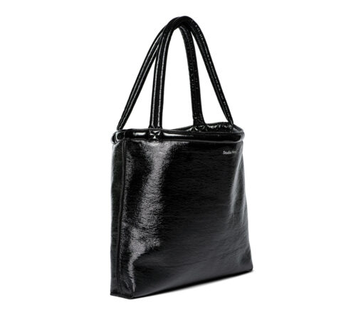 Studio Noos - Mombag Wendbar "LACK", schwarz – Bild 6