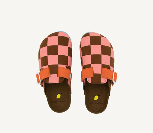 Sticky Lemon - Clogs, flower pink + willow brown – Bild 4