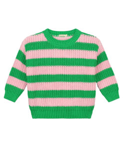 YUKI - Chunky Knit, HAPPY STRIPES, Bio Baumwolle