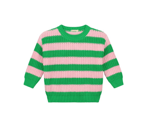 YUKI - Chunky Knit, HAPPY STRIPES, Bio Baumwolle