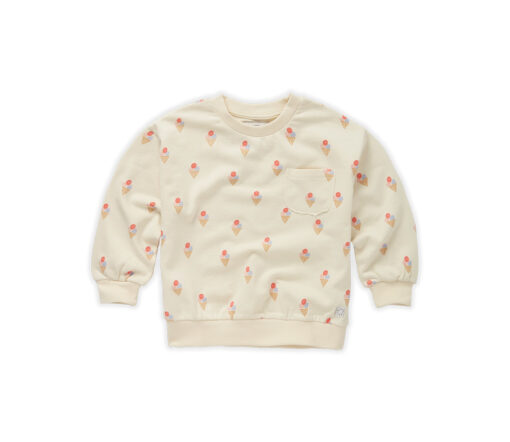 SPROET & SPROUT - Sweatshirt, ICE CREAM, Bio Baumwolle