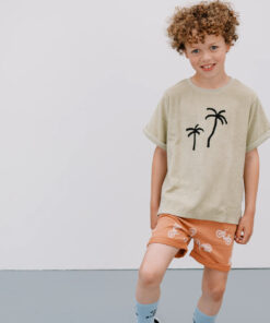 SPROET & SPROUT - T-Shirt, PALMS, Terry Bio Baumwolle