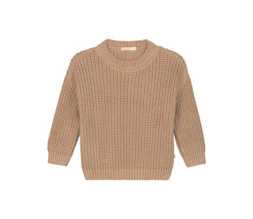 YUKI - Chunky Knit, TOFFEE, Bio Baumwolle